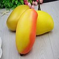 16cm Kawaii Jumbo Mango Squeeze Elasticity Scented Cute Strap Slow Risin