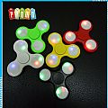 Ceramic Bearing Led Glow Light Tri Spinner Fidget Toy