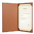 Leather Diploma or Certificate Holder