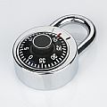 Metal Dial Shaped Luggage lock