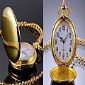 OEM quartz smooth pocket watch