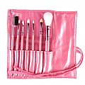 Professional 7pcs Makeup Brush Set Tools Make-up Toiletry Kit Set with Case